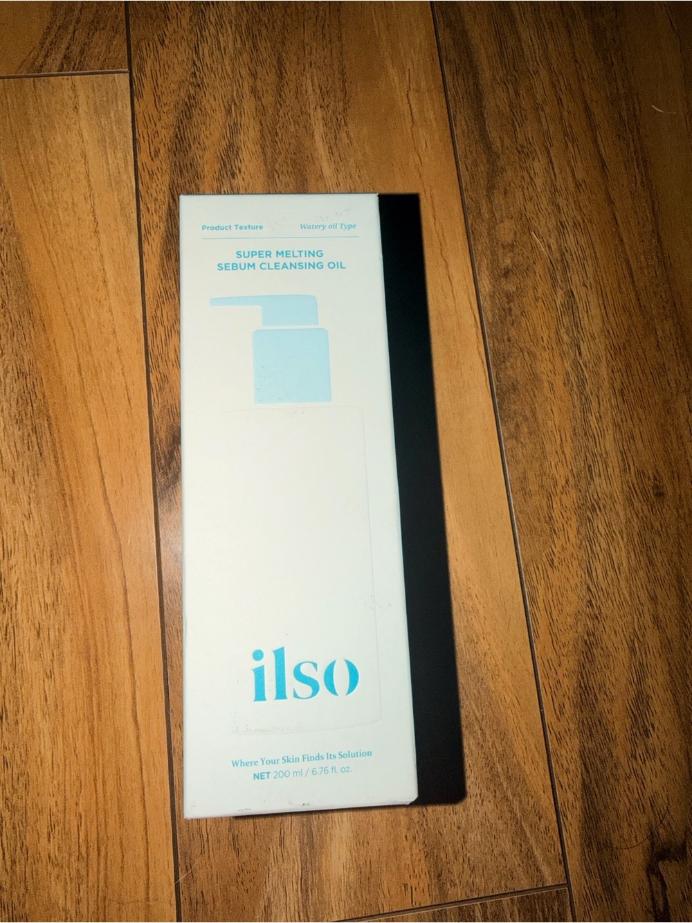 Super Melting Sebum Cleansing Oil — Light Blue & White